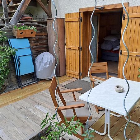 A4 Km De Megeve Tres Joli Studio Avec Jacuzzi ,Vue Sur Les Montagnes Au Calme Praz-sur-Arly Szoba fotó
