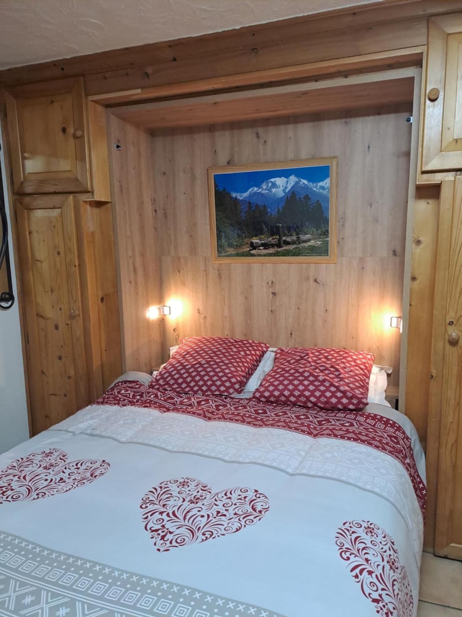 A4 Km De Megeve Tres Joli Studio Avec Jacuzzi ,Vue Sur Les Montagnes Au Calme Praz-sur-Arly Kültér fotó